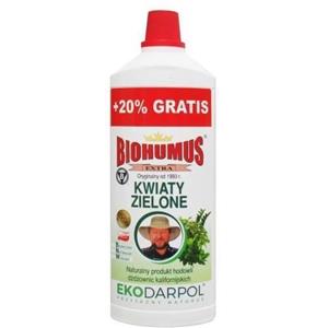 Biohumus Extra Kwiaty Zielone 1L+20% Gratis