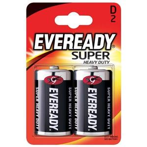 Bateria Węglowo-Cynkowa Eveready Super Heavy Duty D R20   2szt